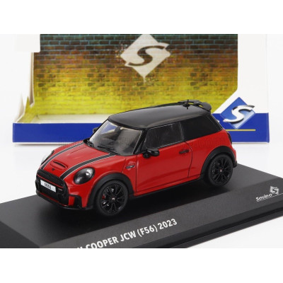 SOLIDO MINI COOPER JOHN WORKS JCW F56 2023 - RED 1/43