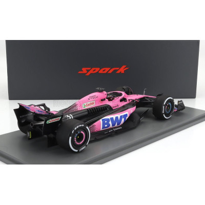 SPARK MODEL ALPINE F1  A523 TEAM BWT ALPINE N 31 SEASON 2023 ESTEBAN OCON - PINK BLUE 1/18