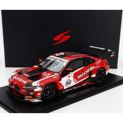 SPARK MODEL BMW 4-SERIES M4 TEAM WRT N 32 24h SPA 2023 D.VANTHOOR - S.VAN DER LINDE - C.WEERTS - RED 1/18