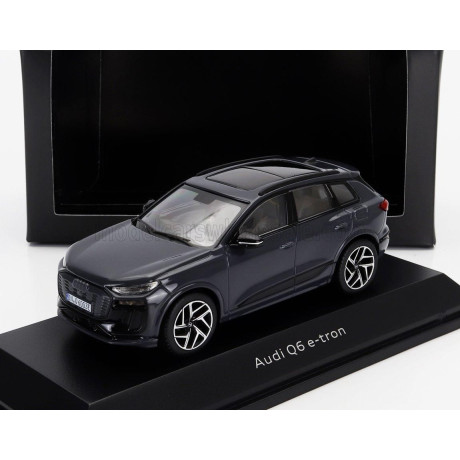 SPARK MODEL AUDI Q6 E-TRON 2023 - MAGNET GREY 1/43