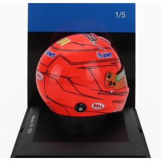 SPARK MODEL BELL HELMET F1  CASCO HELMET RENAULT A523 TEAM BWT ALPINE N 31 MONACO GP 2023 ESTEBAN OCON - ORANGE 1/5