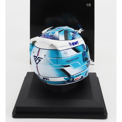 SPARK MODEL BELL HELMET CASCO HELMET F1 PIERRE GASLY TEAM BWT ALPINE N 10 SEASON 2024 - 2 TONE BLUE WHITE 1/5