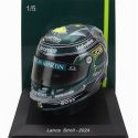 SPARK MODEL BELL HELMET CASCO HELMET F1 LANCE STROLL TEAM ASTON MARTIN ARAMCO COGNIZANT N 18 SEASON 2024 - GREEN 1/5