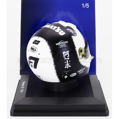 SPARK MODEL BELL HELMET CASCO HELMET F1 ALEXANDER ALBON TEAM WILLIAMS RACING N 23 CHINA GP 2024 - WHITE BLACK 1/5