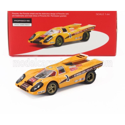 SPARK MODEL PORSCHE 917K TEAM GUNSTON COCA-COLA N 1 9h KYALAMI 1970 RICHARD ATTWOOD - JOHN LOVE - ORANGE 1/64