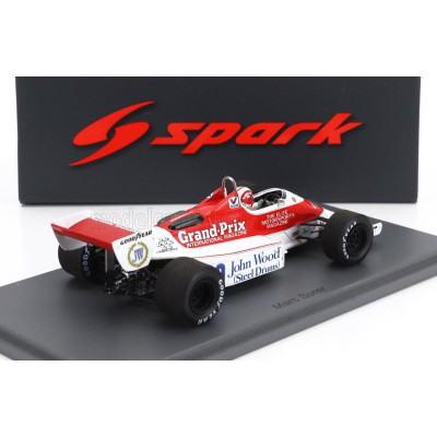 SPARK MODEL ARROWS F1  A6 N 29 ENGLISH GP 1983 MARC SURER - WHITE RED 1/43
