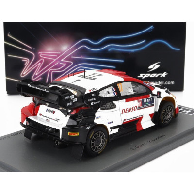SPARK MODEL TOYOTA YARIS GR HYBRID RALLY1 TEAM TOYOTA GAZOO RACING WRT N 17 WINNER RALLY SAFARI 2023 SEBASTIAN OGIER - VINCENT L