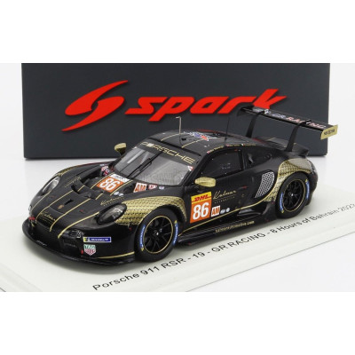 SPARK MODEL PORSCHE 911 992 RSR-19 TEAM GR RACING N 86 8h BAHARAIN 2023 MICHEAL WAINWRIGHT - RICCARDO PERA - BENJAMIN BARKER - B