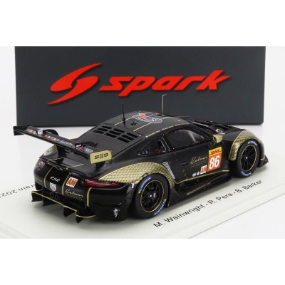 SPARK MODEL PORSCHE 911 992 RSR-19 TEAM GR RACING N 86 8h BAHARAIN 2023 MICHEAL WAINWRIGHT - RICCARDO PERA - BENJAMIN BARKER - B