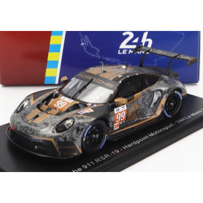 SPARK MODEL PORSCHE 911 991 RSR-19 4.2L TEAM HARDPOINT MOTORSPORT N 99 24h LE MANS 2022 A.HARYANTO - A.PICARIELLO - M.RUMP - BLA