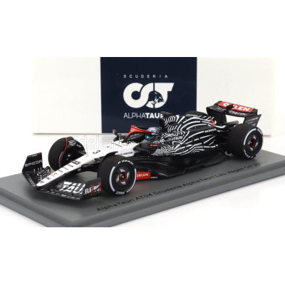 SPARK MODEL ALPHA TAURI F1  AT04 TEAM ALPHA TAURI N 3 LAS VEGAS USA GP 2023 DANIEL RICCIARDO - WHITE BLACK 1/43
