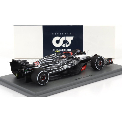 SPARK MODEL ALPHA TAURI F1  AT04 TEAM ALPHA TAURI N 22 LAS VEGAS USA GP 2023 YUKI TSUNODA - WHITE BLACK 1/43