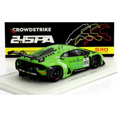 SPARK MODEL LAMBORGHINI HURACAN GT3 EVO 2 TEAM GRT GRASSER N 85 WINNER SILVER CUP 24h SPA 2023 C.SCHMID - B.HITES - G.VAN BERLO