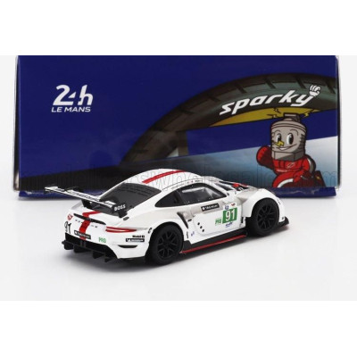 SPARK MODEL PORSCHE 911 991-2 RSR-19 4.2L TEAM PORSCHE GT N 91 WINNER LMGTE PRO CLASS 24h LE MANS 2022 GIANMARIA BRUNI - RICHARD