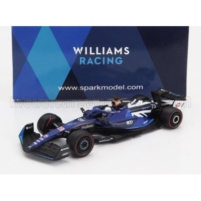 SPARK MODEL WILLIAMS F1  FW45 TEAM WILLIAMS RACING N 23 (800th GP) BRITISH GP 2023 ALEXANDER ALBON - BLUE 1/64