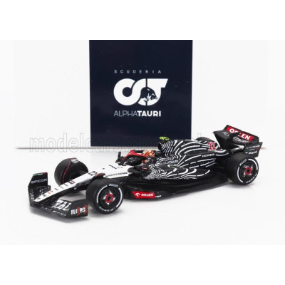SPARK MODEL ALPHA TAURI F1  AT04 TEAM ALPHA TAURI N 22 LAS VEGAS USA GP 2023 YUKI TSUNODA - WHITE BLACK 1/64