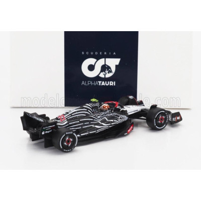 SPARK MODEL ALPHA TAURI F1  AT04 TEAM ALPHA TAURI N 22 LAS VEGAS USA GP 2023 YUKI TSUNODA - WHITE BLACK 1/64