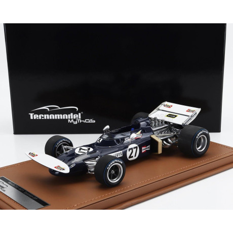 TECNOMODEL MARCH F1  711 N 27 SPANISH GP 1971 HENRI PESCAROLO - BLUE 1/18