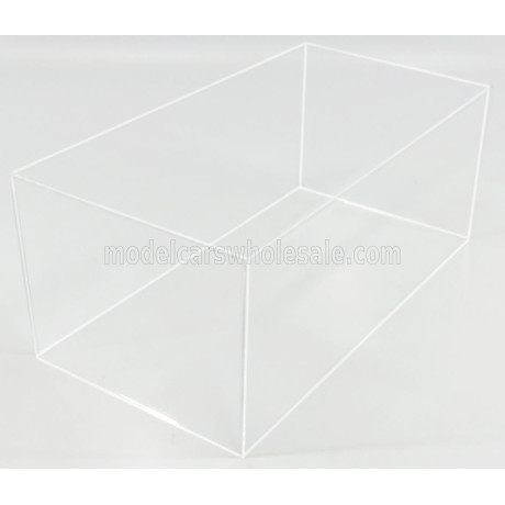 TECNOMODEL VETRINA DISPLAY BOX ONLY TRANSPARENT COVER - SOLO COPERTURA TRASPARENTE - Lungh.LENGHT cm 30.8 X Largh.WIDTH cm 16.2