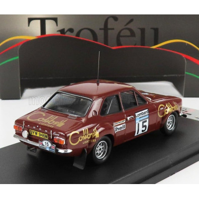 TROFEU FORD ENGLAND ESCORT MKI (night version) N 15 RALLY RAC LOMBARD 1974 M.ALLEN - P.WHITE - BROWN 1/43