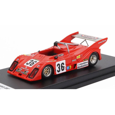 TROFEU CHEETAH G601 TEAM CHEETAH RACING N 36 24h LE MANS 1976 D.BRILLAT - M.DEGOUMOIS - J.C.DEPINCE DEPNIC - RED 1/43