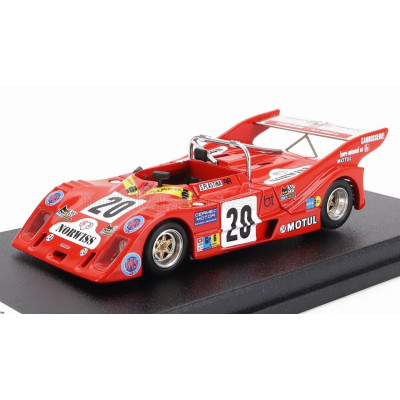 TROFEU CHEETAH G601 COSWORTH S4 TEAM CHEETAH RACING N 20 24h LE MANS 1978 S.PLASTINA - M.LUINI - J.D.GRANDJEAN - RED 1/43