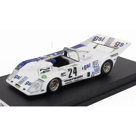 TROFEU LOLA T298 N 24 24h LE MANS 1980 BERNARD VERDIERE - MARC SOURD - WHITE 1/43