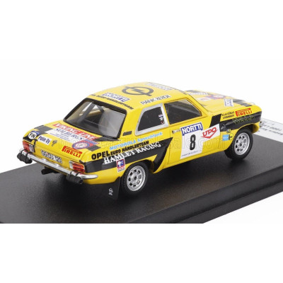 TROFEU OPEL ASCONA (night version) N 8 RALLY 1000 LAKES 1975 ANDERS KULLANG - CLAES-GORAN ANDERSSON - YELLOW 1/43