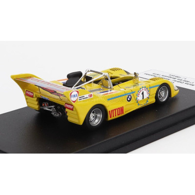 TROFEU LOLA T292 N 1 WINNER 500km BENGUELA 1973 NICHA CABRAL - ANTONIO PEIXINHO - YELLOW 1/43