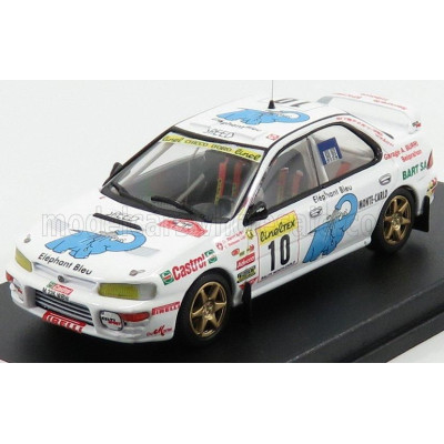 TROFEU SUBARU IMPREZA N 10 RALLY MONTECARLO 1997 O.BURRI - C.HOFMANN - WHITE 1/43