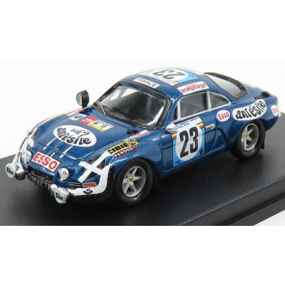 TROFEU RENAULT A110 ALPINE N 23 RALLY SAFARI 1975 B.NEYRET - J.TERRAMORSI - BLUE MET 1/43