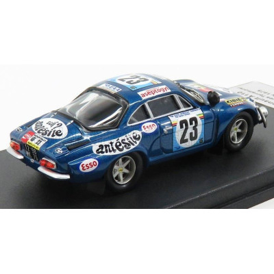 TROFEU RENAULT A110 ALPINE N 23 RALLY SAFARI 1975 B.NEYRET - J.TERRAMORSI - BLUE MET 1/43