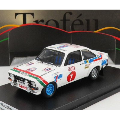 TROFEU FORD ENGLAND ESCORT MKII (night version) N 7 RALLY 1000 LAKES 1978 A.VATANEN - A.AHO - WHITE 1/43