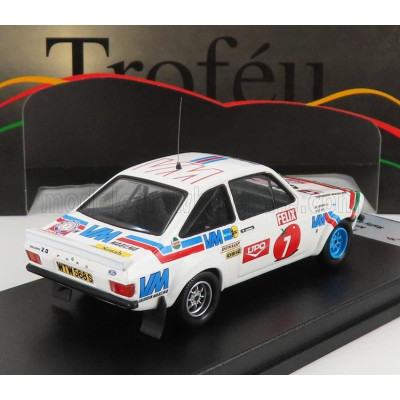 TROFEU FORD ENGLAND ESCORT MKII (night version) N 7 RALLY 1000 LAKES 1978 A.VATANEN - A.AHO - WHITE 1/43