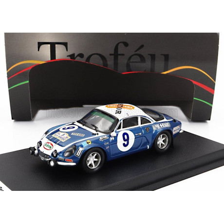 TROFEU RENAULT A110 ALPINE (night version) N 9 2nd RALLY ACROPOLIS 1975 TASSOS LIVIERATOS (SIROCO) - MILTOS ANDRIOULOS - BLUE ME