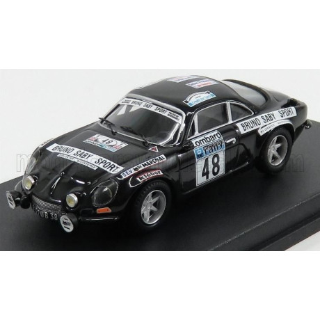 TROFEU RENAULT A110 ALPINE COUPE N 48 RALLY RAC 1978 B.SABY - M.GUEGAN - BLACK 1/43
