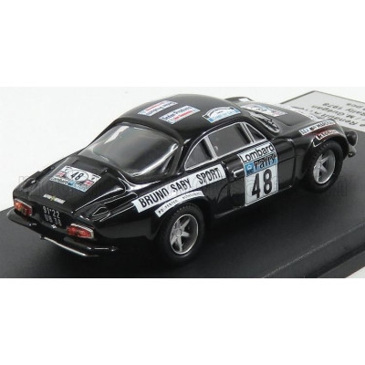 TROFEU RENAULT A110 ALPINE COUPE N 48 RALLY RAC 1978 B.SABY - M.GUEGAN - BLACK 1/43