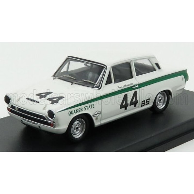 TROFEU FORD ENGLAND CORTINA LOTUS N 44 4h SEBRING 1967 T.ADAMOWICZ - WHITE GREEN 1/43