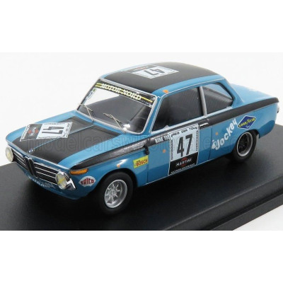TROFEU BMW 2002ti N 47 NURBURGRING 1971 R.TOBIASSON - A.PERSSON - BLUE BLACK 1/43
