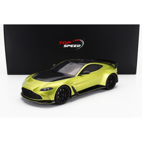 TRUESCALE ASTON MARTIN V12 VANTAGE 2023 - COSMOPOLITAN YELLOW 1/18
