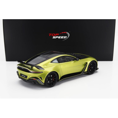 TRUESCALE ASTON MARTIN V12 VANTAGE 2023 - COSMOPOLITAN YELLOW 1/18