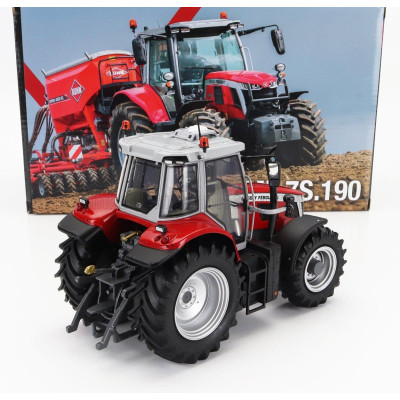 UNIVERSAL HOBBIES MASSEY FERGUSON MF7S.190 TRACTOR 2022 - RED GREY 1/32