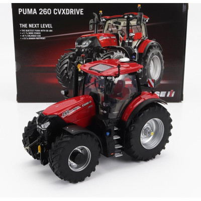 UNIVERSAL HOBBIES CASE-IH PUMA 260 CVX DRIVE TRACTOR 2022 - RED BLACK 1/32