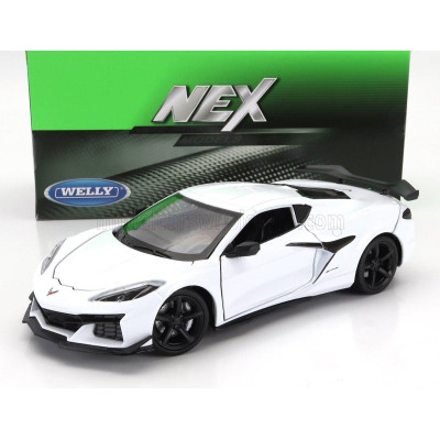 WELLY CHEVROLET CORVETTE Z06 2023 - WHITE 1/24