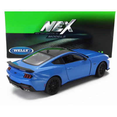 WELLY FORD USA MUSTANG COUPE 2024 - BLUE 1/24