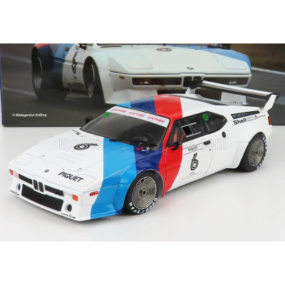WERK83 BMW M1 WERKSDESIGN N 6 PROCAR SERIES 1979 NELSON PIQUET - WHITE BLUE RED 1/18