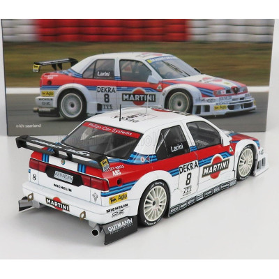 WERK83 ALFA ROMEO 155 V6 TI MARTINI RACING N 8 DTM ITC 1995 NICOLA LARINI - WHITE 1/18