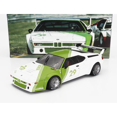 WERK83 BMW M1 M88 3.5L TEAM BMW MOTORSPORT N 29 PROCAR SERIES IMOLA ITALY 1980 RICCARDO PATRESE - WHITE GREEN 1/18