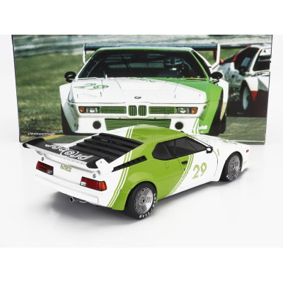 WERK83 BMW M1 M88 3.5L TEAM BMW MOTORSPORT N 29 PROCAR SERIES IMOLA ITALY 1980 RICCARDO PATRESE - WHITE GREEN 1/18