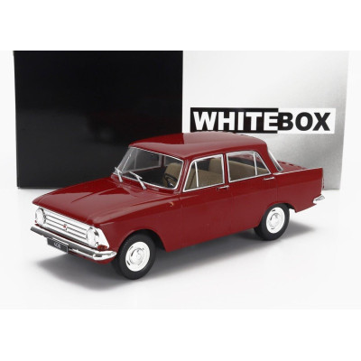 WHITEBOX MOSKVITCH 408 1966 - DARK RED 1/24